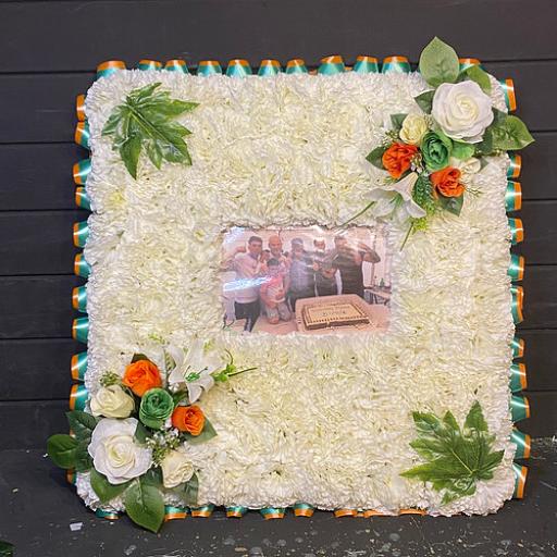 Picture Frame Funeral Tribute