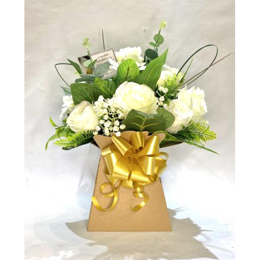 Box Vase Bouquet
