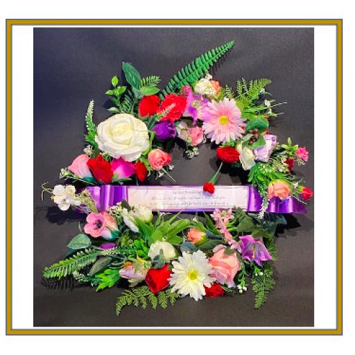 Luxury Wreath Ring funeral tribute