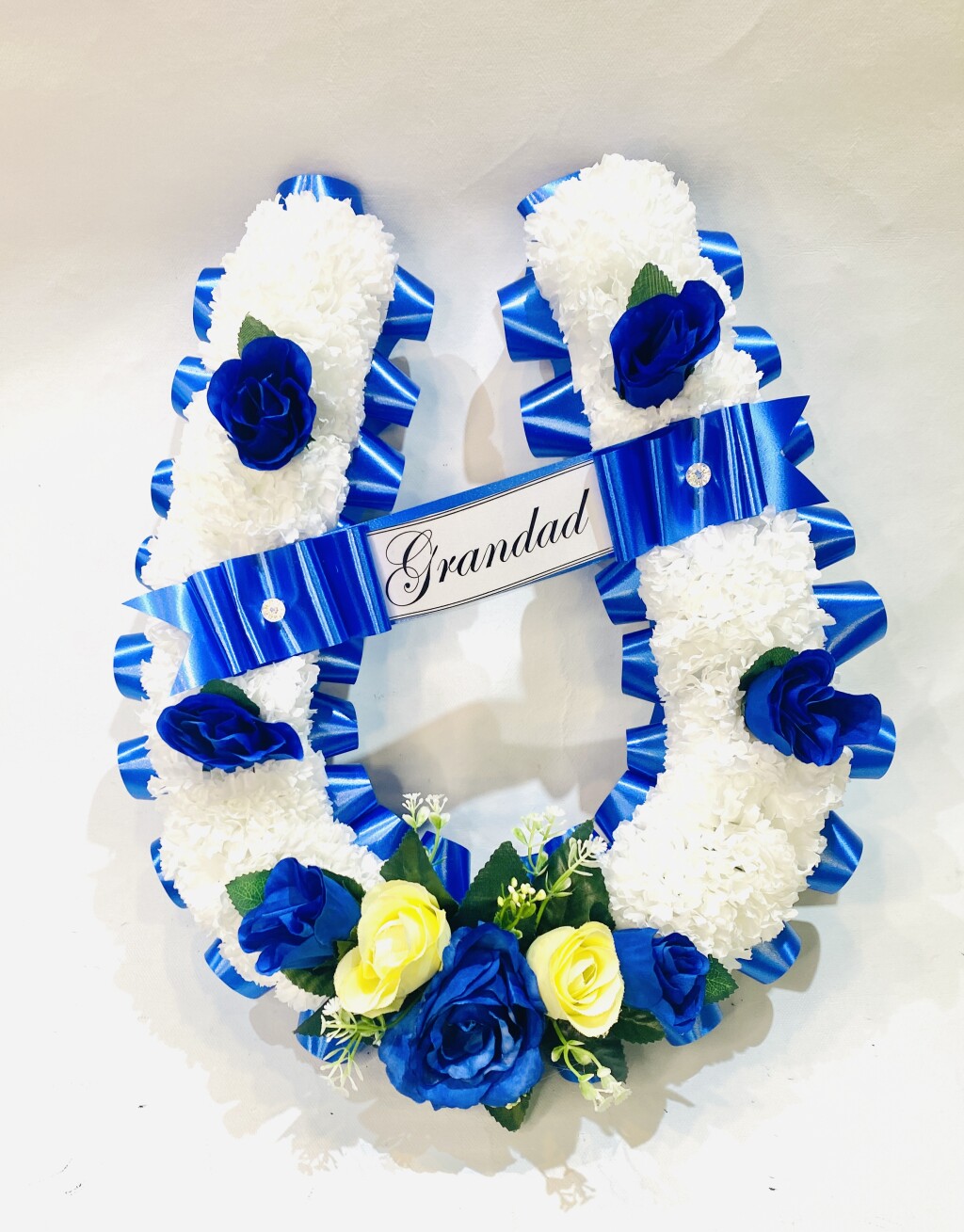 Horseshoe Funeral Tribute Memorial